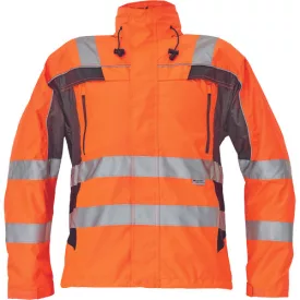 crv_0301009290006 TICINO kabát HV narancs/feteke 3XL