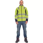 crv_0301034779004 MALTON softshell kabát HV sárga XL