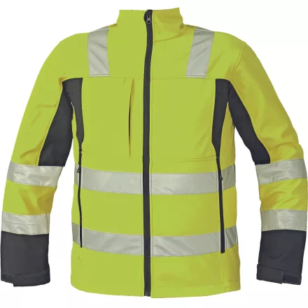crv_0301034779006 MALTON softshell kabát HV sárga XXXL