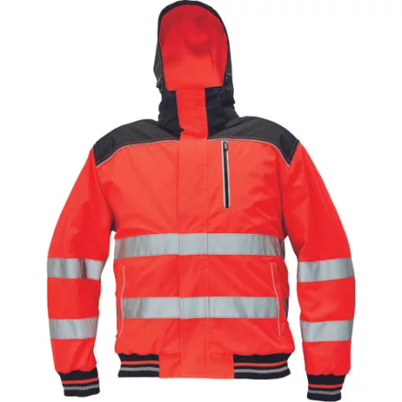 crv_0301046620000 KNOXFIELD Hi-Vis pilóta dzseki piros XS