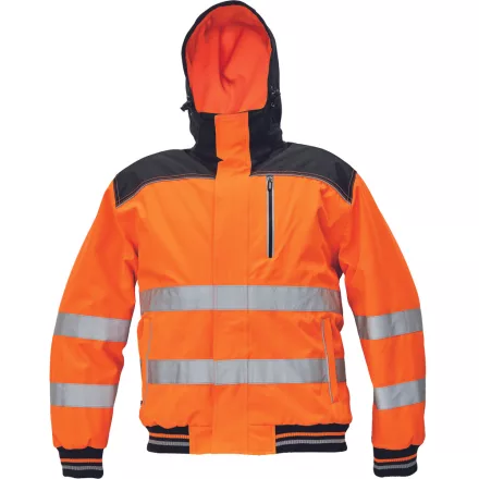 crv_0301046690000 KNOXFIELD Hi-Vis pilóta dzseki narancsXS