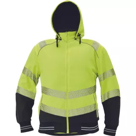 crv_0301054570008 KNOXFIELD PRF HV 2in1 kardigá sárga 5XL