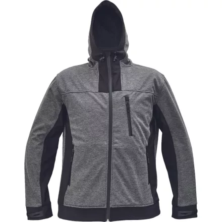 crv_0301058200000 HUYER SOFTSHELL kabát szürke XS