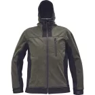 crv_0301058214000 HUYER SOFTSHELL kabát olajzöld XS