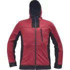crv_0301058220001 HUYER SOFTSHELL kabát piros S