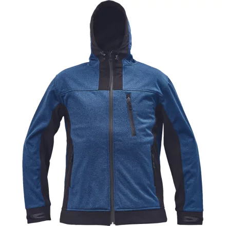 crv_0301058250000 HUYER SOFTSHELL kabát royal kék XS