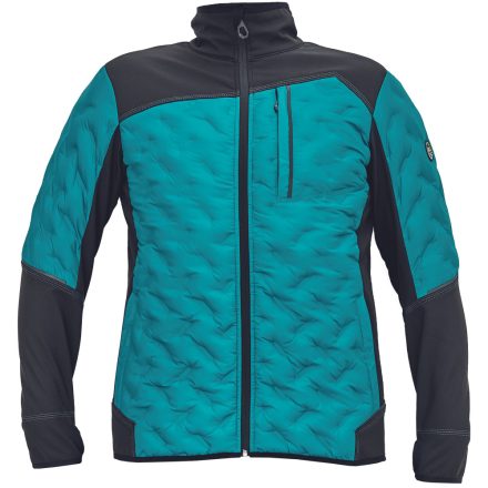 crv_0301059855004 NEURUM SOFTSHELL kabát petrol kék XL