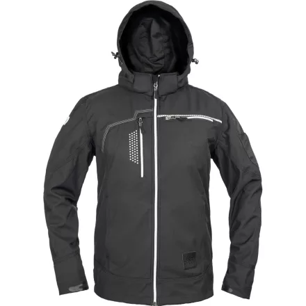 crv_0301070660007 TAURUS softshell dzseki fekete 4XL