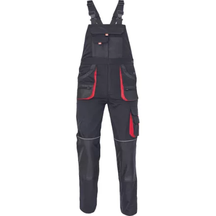 crv_0302016865062 CARL mellesnadrág fekete-piros 62