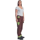 crv_0302020987038 YOWIE nadrág női barna/zöld 38