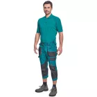 crv_0302039555062 DAYBORO 3/4 nadrág petrol kék 62