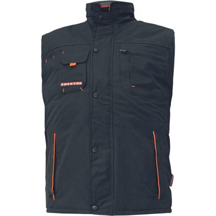 crv_0303001460006 EMERTON téli mellény fekete 3XL