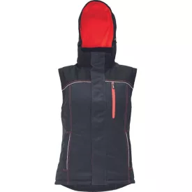 crv_03030137A0005 KNOXFIELD LADY bélelt antracit/piros XXL