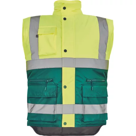 crv_0303014773006 HELLIN HV mellény sárga/zöld 3XL