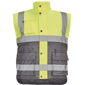 crv_0303014794002 HELLIN HV mellény sárga/szürke M