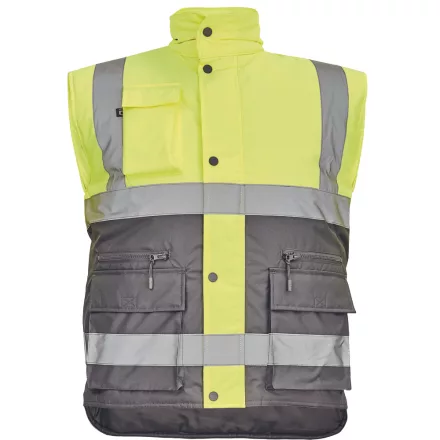crv_0303014794006 HELLIN HV mellény sárga/szürke 3XL
