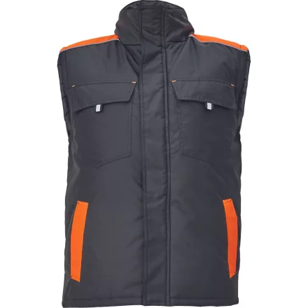 crv_03030166C1004 MAX VIVO mellény fekete/narancssárga XL