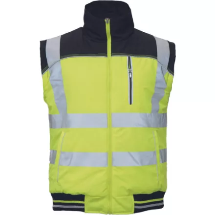 crv_0303017070001 KNOXFIELD HVPS bélelt mellény sárga S