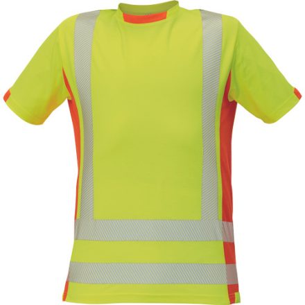 crv_0304011298002 LATTON Hi-Vis póló sárga-narancs M