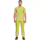 crv_0304011298002 LATTON Hi-Vis póló sárga-narancs M