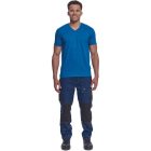 crv_0304013550005 NOYO ESD V-póló royal kék 2XL