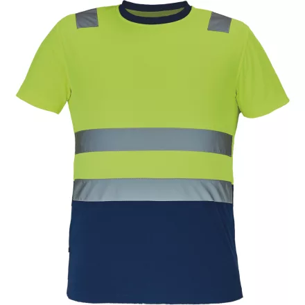 crv_0304013972002 MONZON Hi-Vis póló sárga-navy M