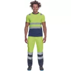 crv_0304013972003 MONZON Hi-Vis póló sárga-navy L