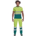 crv_0304013973000 MONZON Hi-Vis póló sárga-zöld XS