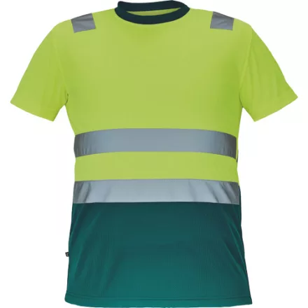 crv_0304013973005 MONZON Hi-Vis póló sárga-zöld 2XL