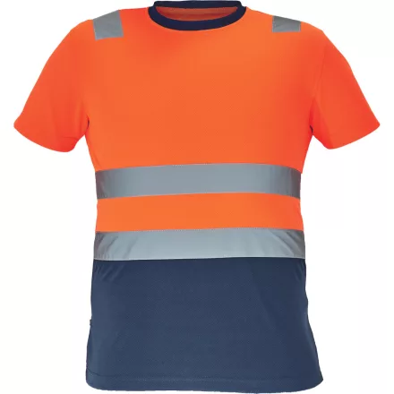 crv_0304013991000 MONZON Hi-Vis póló narancs-navy XS