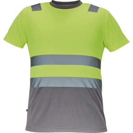crv_0304013994001 MONZON Hi-Vis póló sárga-szürke S