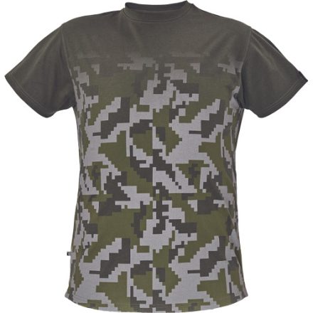 crv_03040142E5005 NEURUM póló sötét-olajzöld 2XL