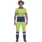 crv_0305005372005 CADIZ HV galléros póló sárga/navy XXL