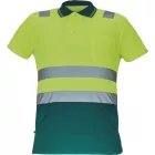 crv_0305005373000 CADIZ HV galléros póló sárga/zöld XS