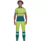 crv_0305005373001 CADIZ HV galléros póló sárga/zöld S