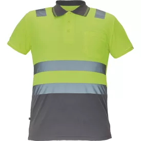   crv_0305005394006 CADIZ HV galléros póló sárga/szürke 3XL