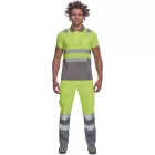 crv_0305005394008 CADIZ HV galléros póló sárga/szürke 5XL