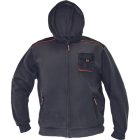 crv_0306000360004 EMERTON kapucnis pulóver fekete XL