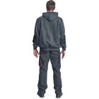 crv_0306000360004 EMERTON kapucnis pulóver fekete XL