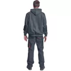 crv_0306000360004 EMERTON kapucnis pulóver fekete XL