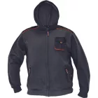 crv_0306000360005 EMERTON kapucnis pulóver fekete 2XL