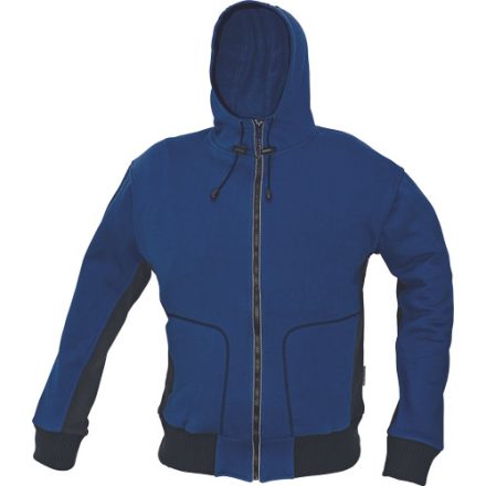 crv_0306001740002 STANMORE kapucnis kardigán kék - M