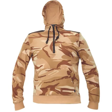 crv_03060028W0003 CRAMBE HOODIE terepmintás bézs L
