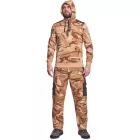 crv_03060028W0006 CRAMBE HOODIE terepmintás bézs 3XL
