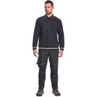 crv_03060066A1001 KNOXFIELD galléros pulóver antr/sárga S