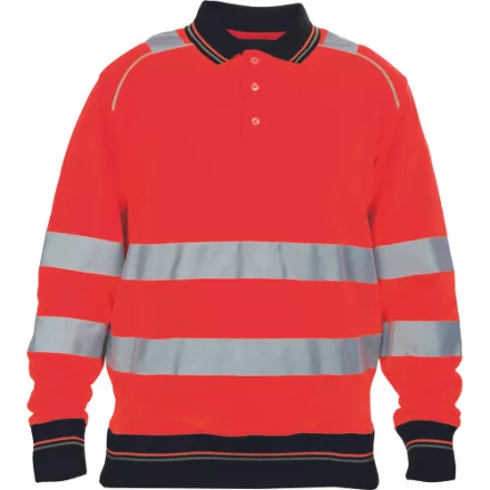 crv_0306007120003 KNOXFIELD HV galléros pulóver piros L