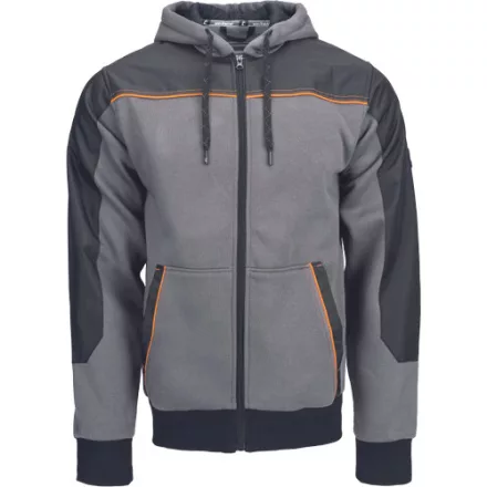 crv_0306007500003 CREMORNE kapucnis kardigán szürke L