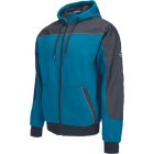 crv_0306007555001 CREMORNE kapucnis kardigán petrol kék S