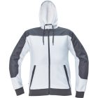 crv_0306007580001 CREMORNE kapucnis kardigán fehér S