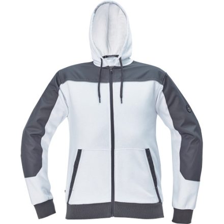 crv_0306007580001 CREMORNE kapucnis kardigán fehér S